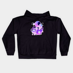 Cosmic Jellyfish Teacup Kids Hoodie